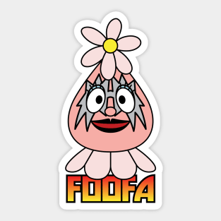 Space Foofa Sticker